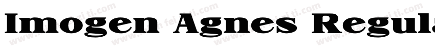 Imogen Agnes Regula字体转换